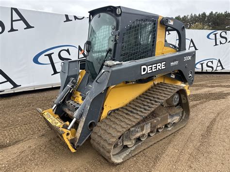 2014 john deere 333e compact track loader|john deere 333g track size.